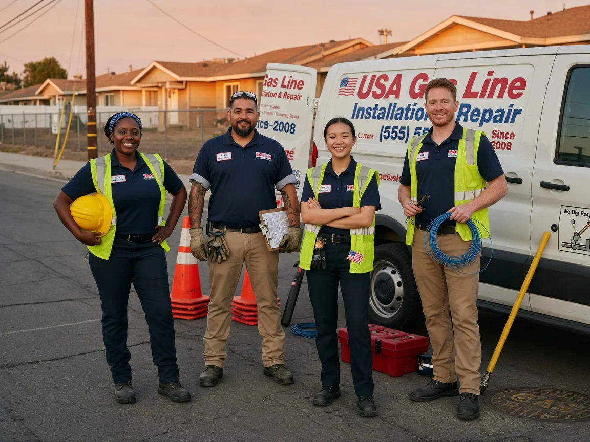 Gas Line Installation company in Larchwood, IA
